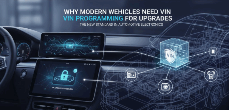 Why Modern Vehicles Need VIN Programming for Upgrades